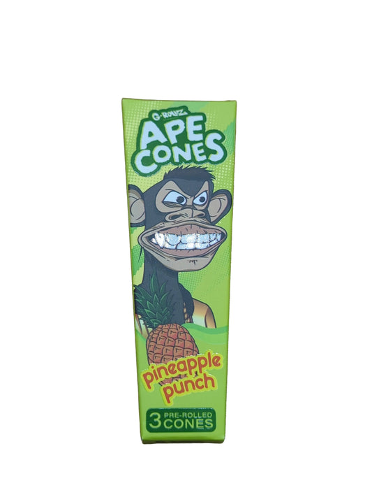 G-Rollz Ape Cones Pineapple Punch - 3 Pop Cones