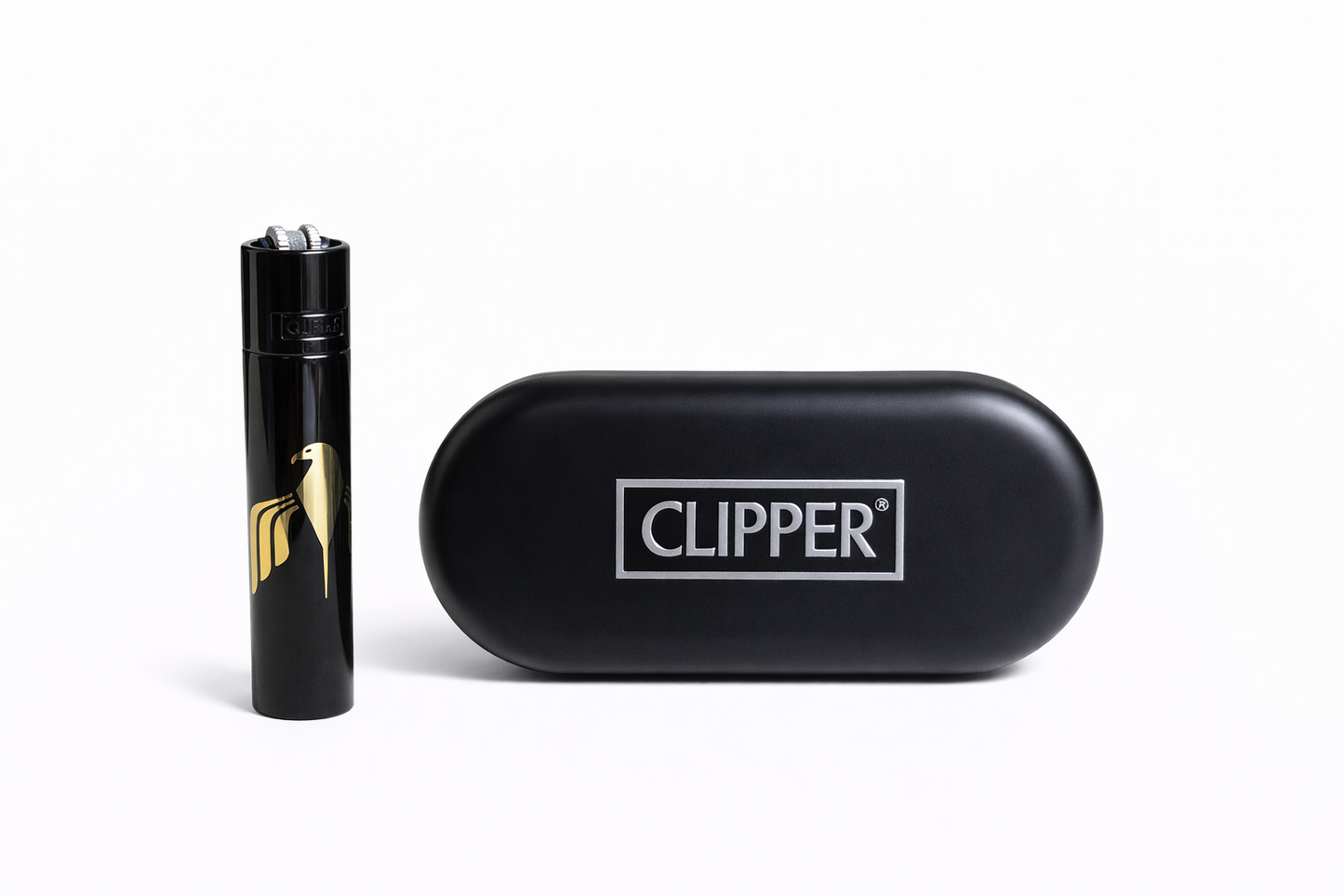 Clipper Metal Large Lighter MOTARD
