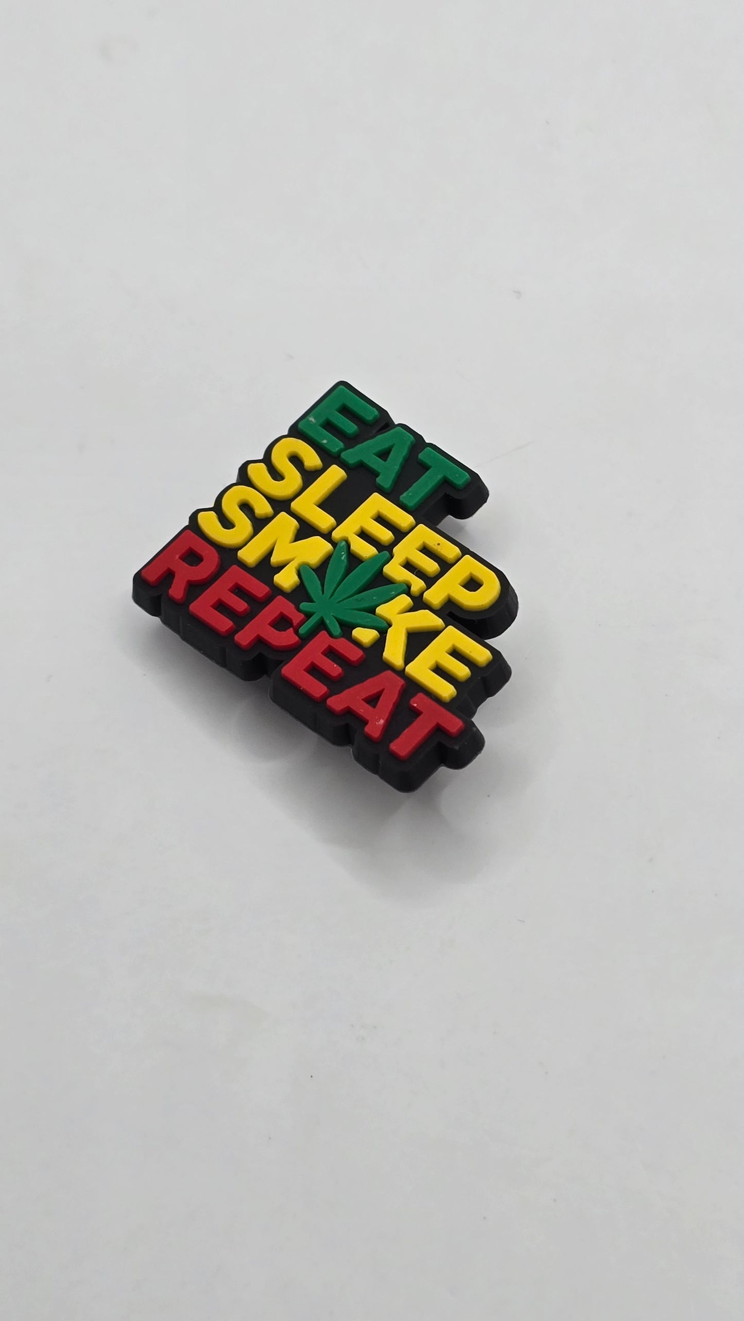 Crocs Charms - Eat, Sleep, Smoke, Repeat