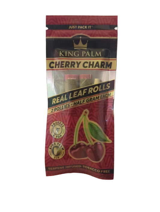 King Palm - Rollies - 2 Pack- 0.5g - Cherry Charm - Single Pack