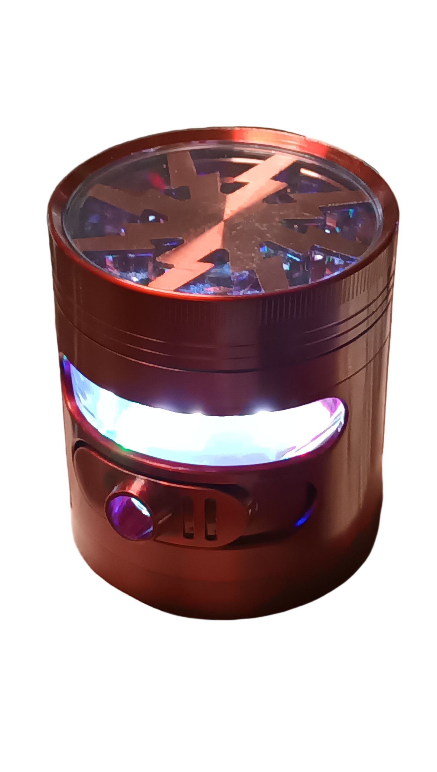 Atomic Metal Grinder LED 63mm 4 Parts