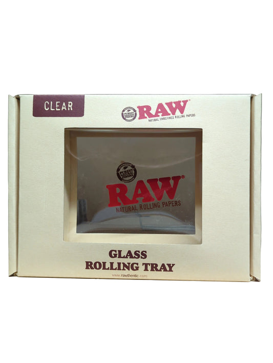 RAW Glass Rolling Tray MINI Size (4 x 6)