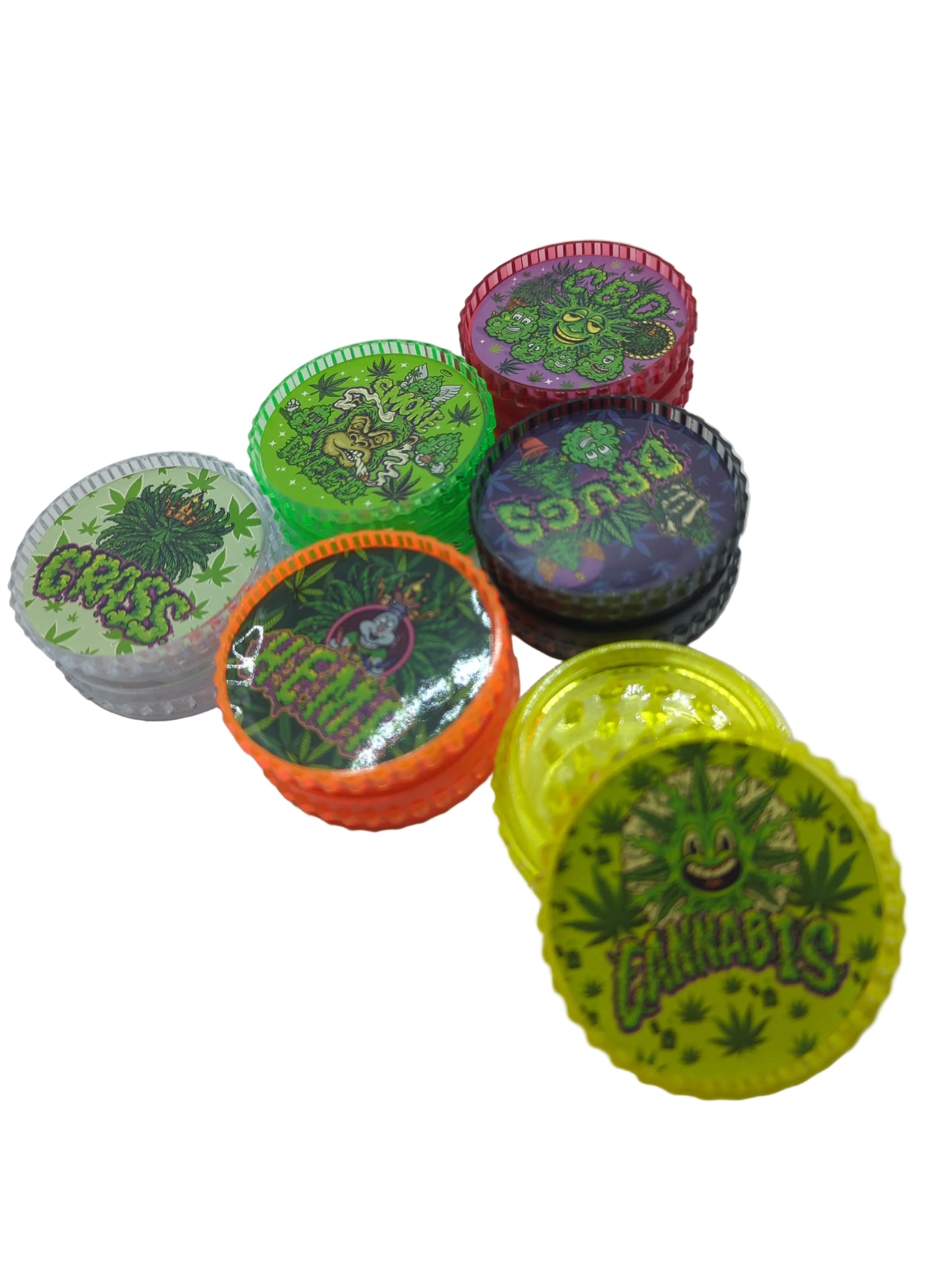 3-Part Plastic Sugar Skull Designs Magnetic Handmuller