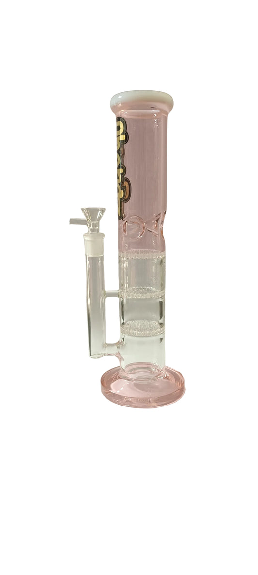 Chongz Glass 32cm Julie 5mm Diffusor Pink Accent Waterpipe