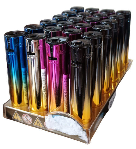Atomic Electronic Lighter Festival Jetflame Metallic