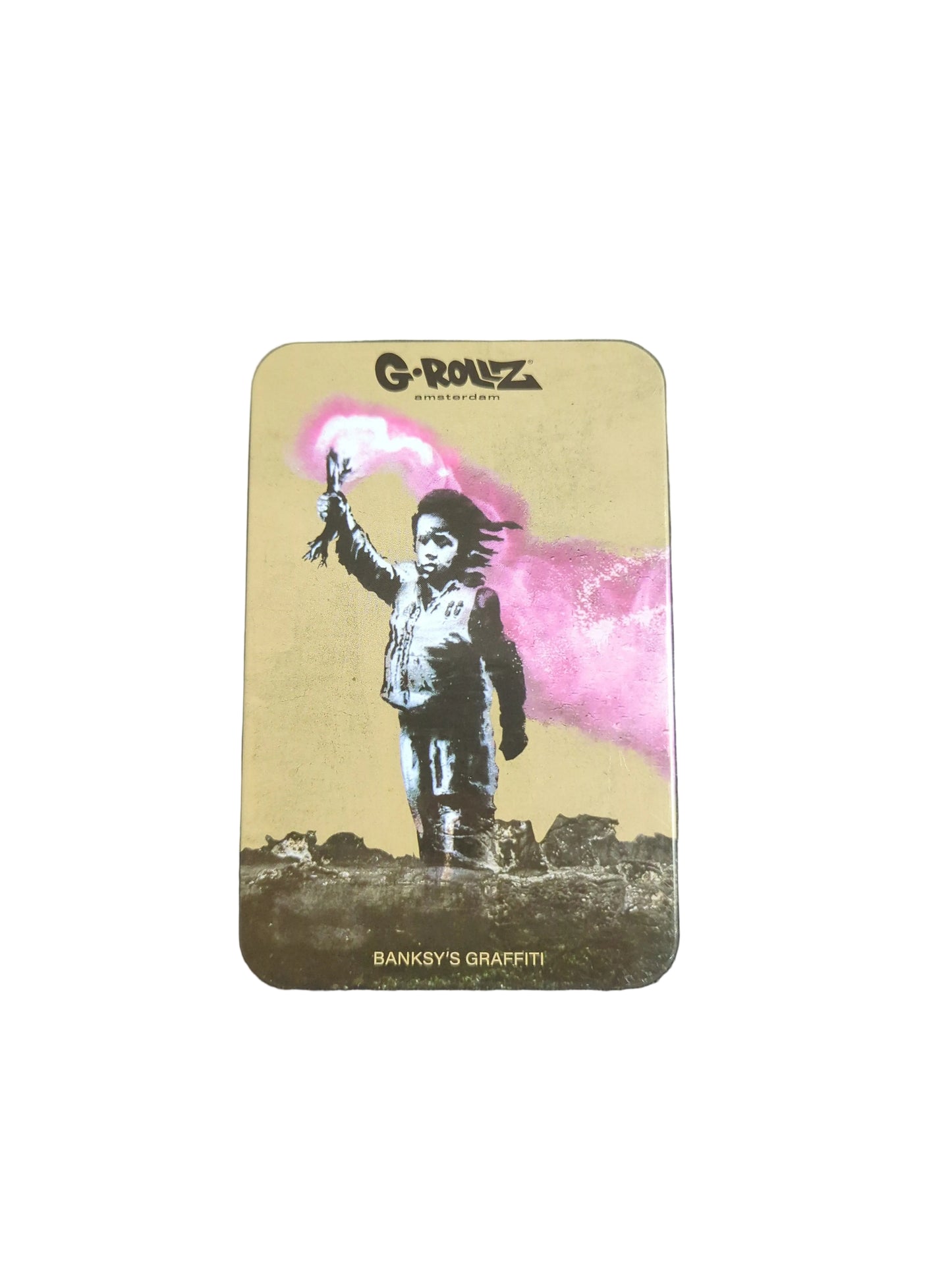 G-Rollz Banksys Graffiti Large Storage Box 13.5x8.5x3 cm