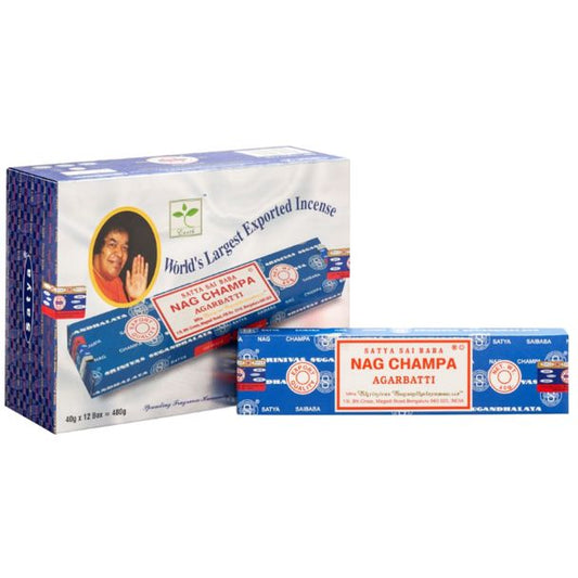 Sai Baba Satya Nag Champa Agarbatti Incense Sticks (40g)
