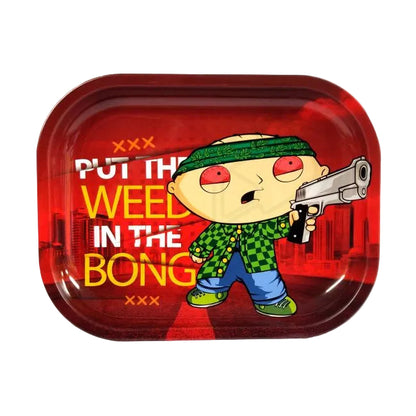 Smoke Arsenal Rolling Tray - SMALL (18cm x 14cm)