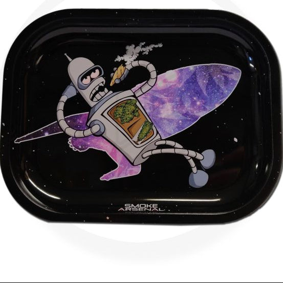 Smoke Arsenal Rolling Tray - SMALL (18cm x 14cm)