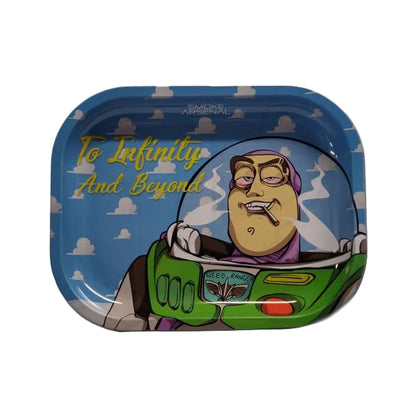 Smoke Arsenal Rolling Tray - SMALL (18cm x 14cm)