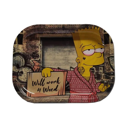 Smoke Arsenal Rolling Tray - SMALL (18cm x 14cm)