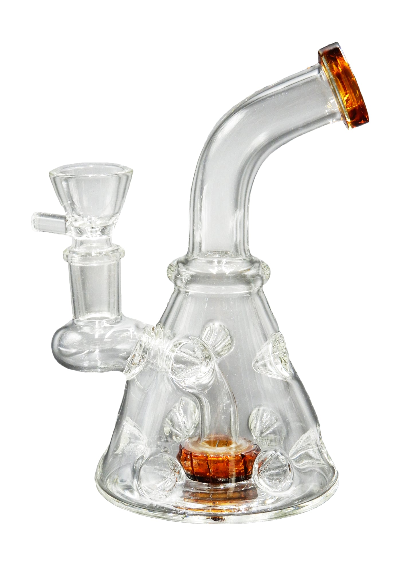 Basil Bush Glass Mini 15cm Percolator Bong (14mm)
