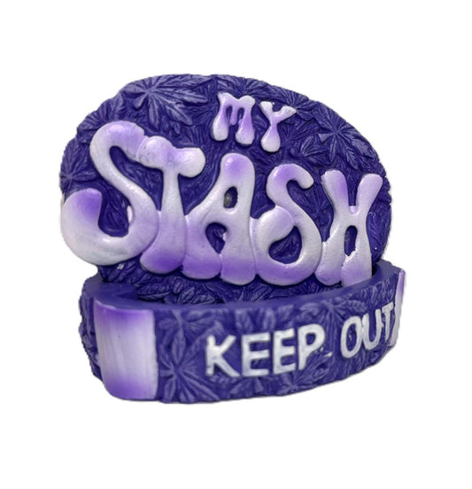 Wise Skies My Stash Ashtray- Purple