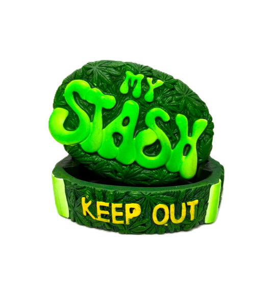 Wise Skies My Stash Ashtray-Green