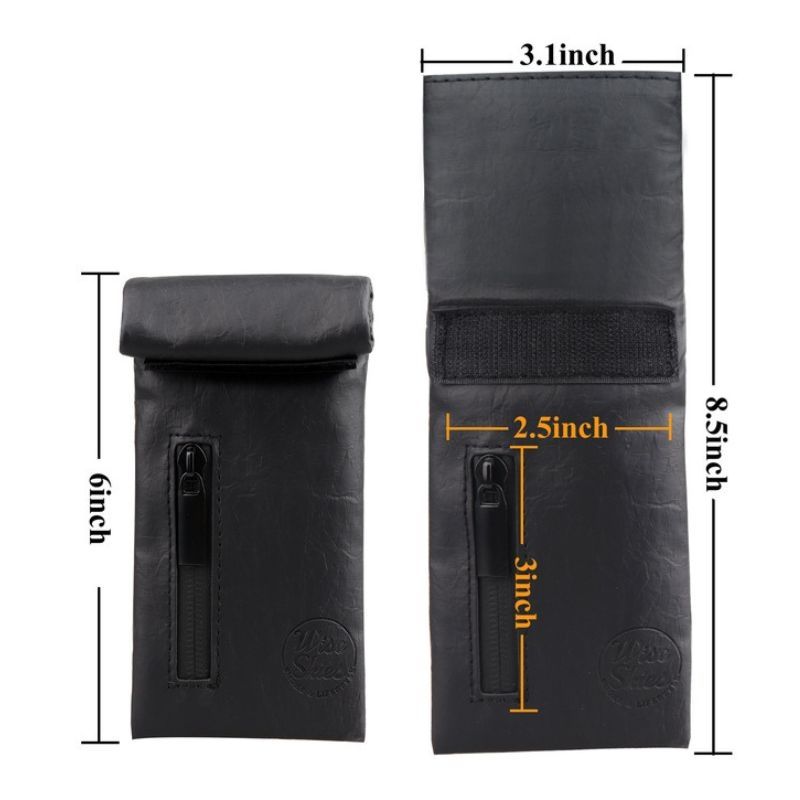 Wise Skies Small Odourless Bag - Black