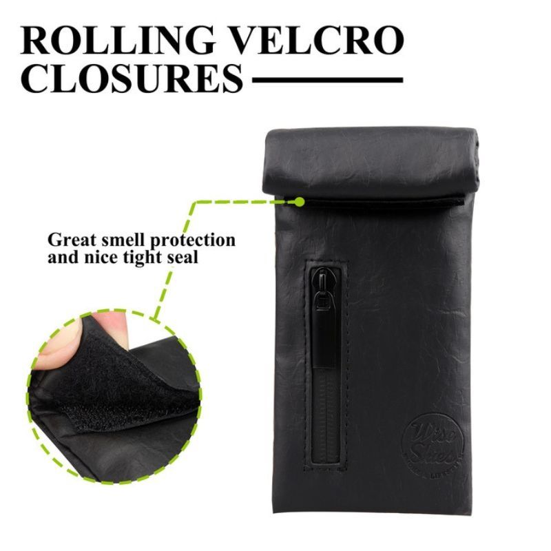 Wise Skies Small Odourless Bag - Black