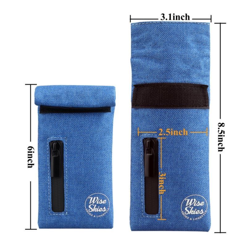 Wise Skies Small Odourless Bag - Blue