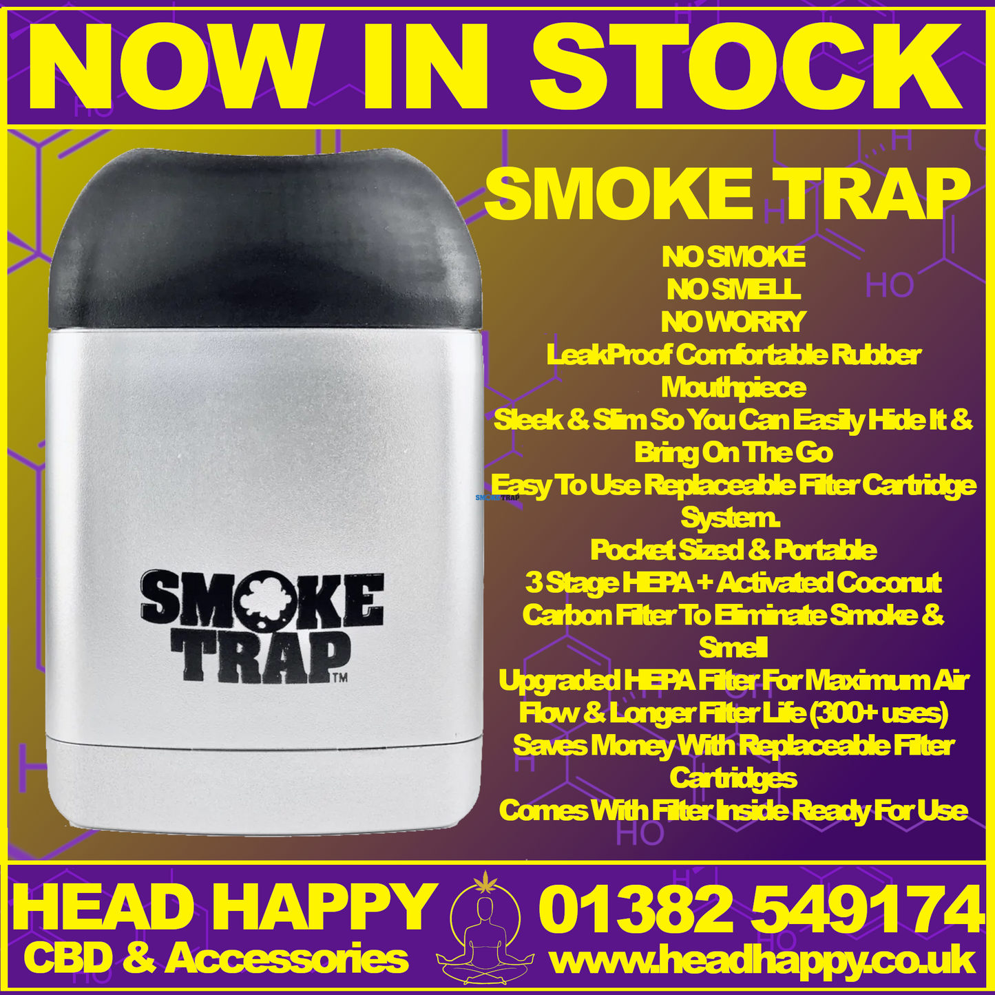 SMOKE TRAP Smoking Filtration System - SALE